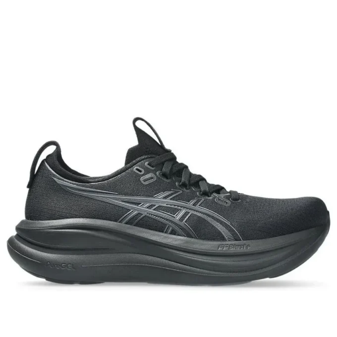 Gel-Nimbus 28 D Wide „Black Graphite Grey“