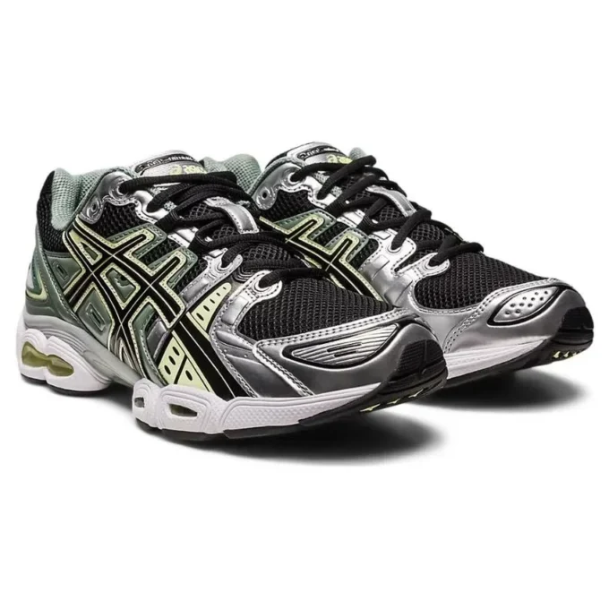 Gel-Nimbus 9 Sportschuhe „Black Pure Silver“