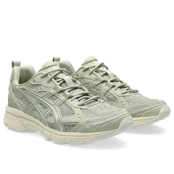 GEL-Nunobiki „Dried Leaf Green Pure Silver“