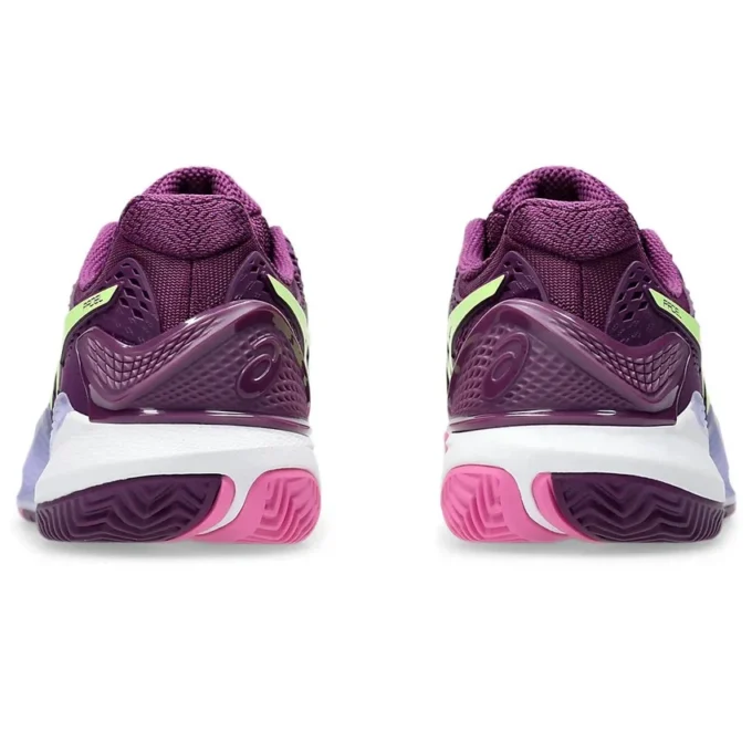 GEL-Resolution 9 Padel „Deep Mauve Lime Green“
