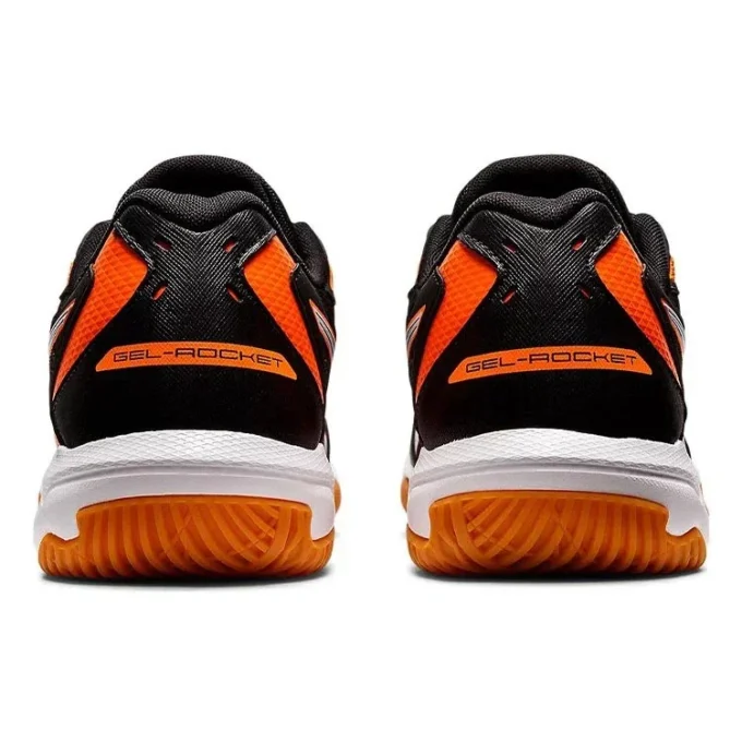 Gel-Rocket 10 2E Wide „Black Shocking Orange“