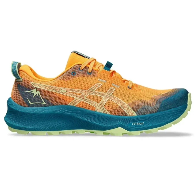 GEL-Trabuco 12 Sneakers „Stadium Orange Cool Matcha“