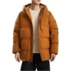 Gepolsterte Heavy-Down-Jacke „Brown“