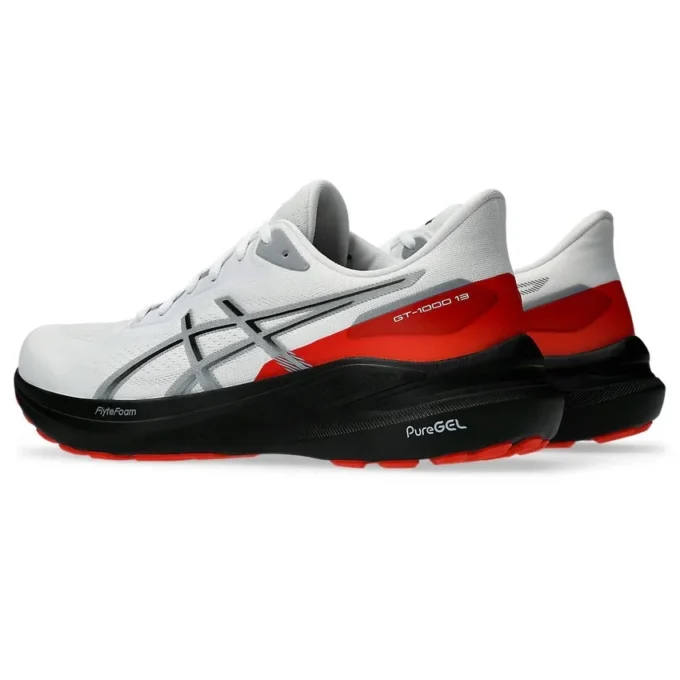 GT-1000 13 Sneakers „White Black Red“