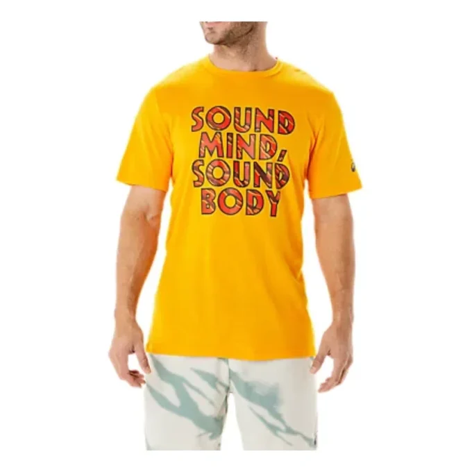Heritage Font Graphic T-Shirt „Orange“