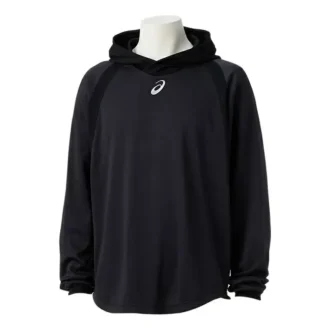 Hoodie mit gesticktem Logo „Navy White“