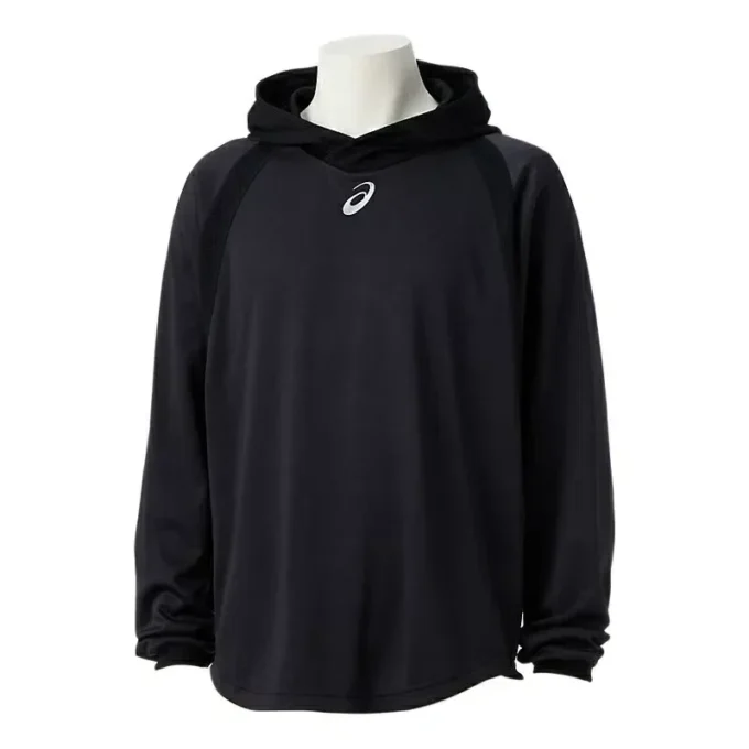 Hoodie mit gesticktem Logo „Navy White“