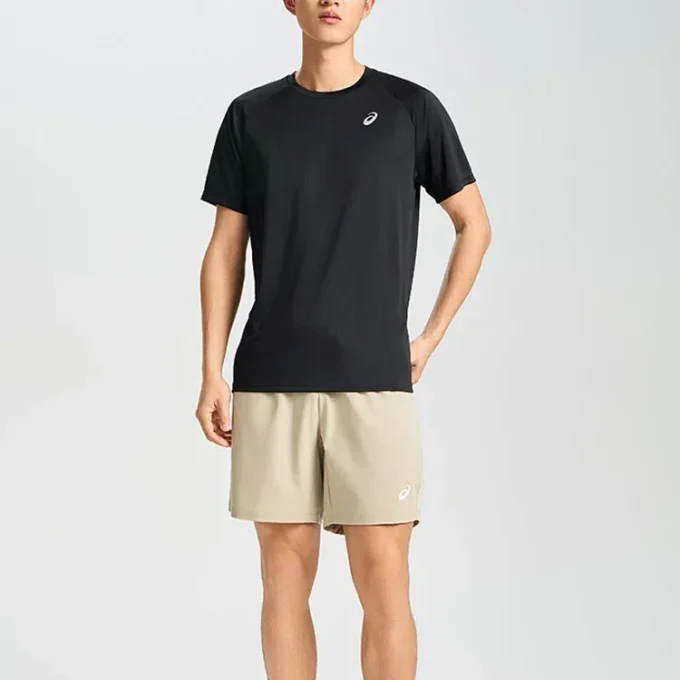 Icon Kurzarm-Oberteil „Performance Black“