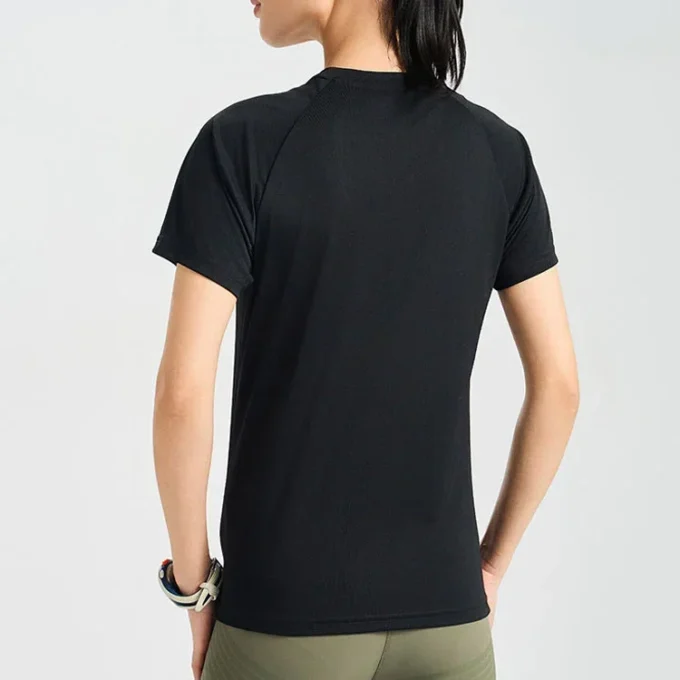 Inner Muscle Kurzarm-Oberteil „Performance Black“