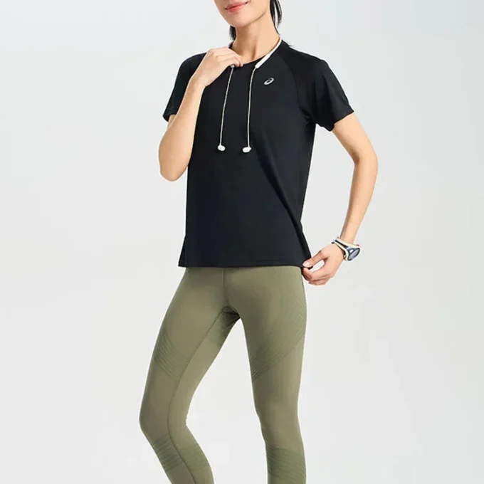 Inner Muscle Kurzarm-Oberteil „Performance Black“
