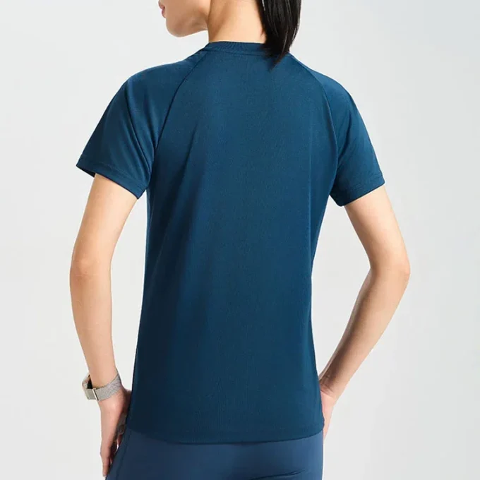 Inner Muscle Kurzarm-Oberteil „Thunder Blue“