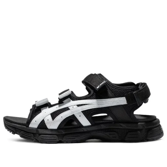 Kahana SD 2 Fashion Retro Sports Unisex-Sandalen „Black White“