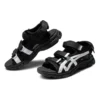 Kahana SD 2 Fashion Retro Sports Unisex-Sandalen „Black White“