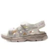 Kahana Sd Outdoor Sports Unisex-Sandalen in Beige und Lila „Cream Graypurple“