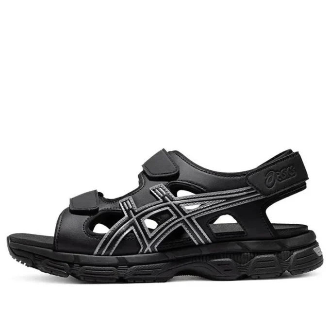 Kahana Sd Outdoor Sports Unisex-Sandalen „Schwarz-Silber“