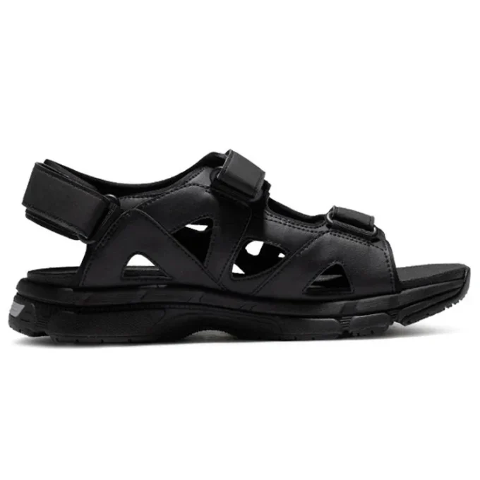 Kahana Sd Outdoor Sports Unisex-Sandalen „Schwarz-Silber“