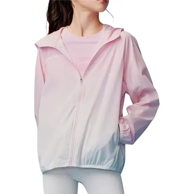 Kapuzenjacke „Pink White“
