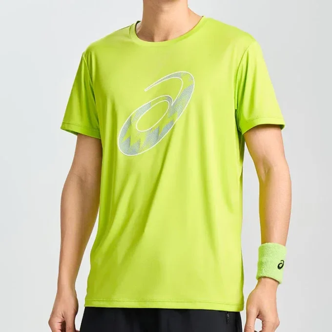 Kurzarm-Oberteil „Lime Zest“