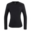 Langarm-Oberteil „Black“