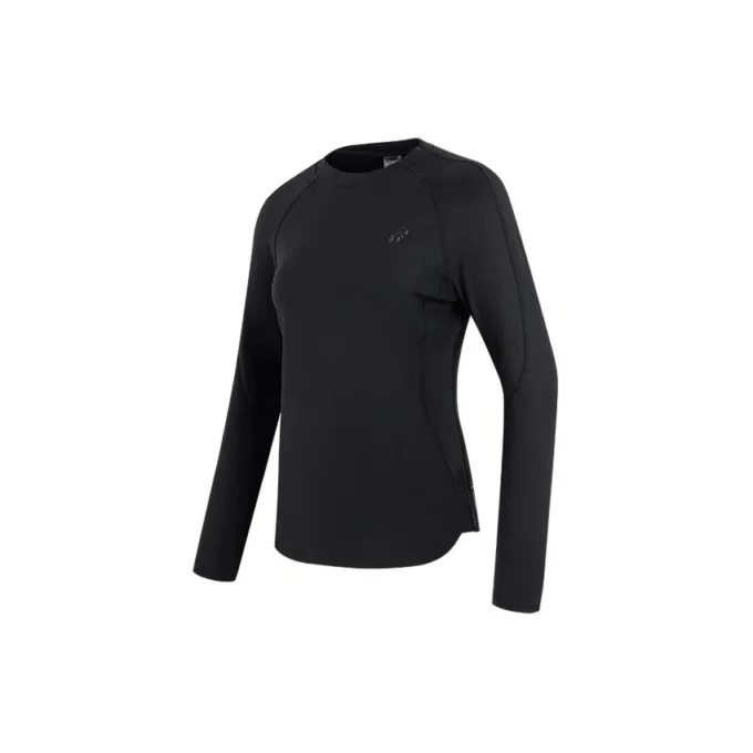 Langarm-Oberteil „Black“