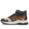 LAZERBEAM High-Top-Sneaker „Black Orange Beige“