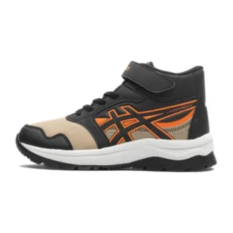 LAZERBEAM High-Top-Sneaker „Black Orange Beige“