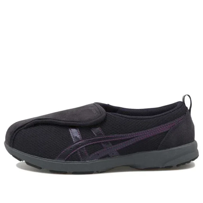 Life Walker 307 Sportliche Freizeit-Walking-Sneaker „Black Purple“