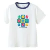 Lifestyle-T-Shirt mit Grafik „White Multi“