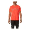 Lite-Show Kurzarm-Logo-T-Shirt „Orange“