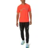 Lite-Show Kurzarm-Logo-T-Shirt „Orange“