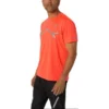 Lite-Show Kurzarm-Logo-T-Shirt „Orange“