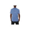 Lite-Show Kurzarm-Logo-T-Shirt „Sky Blue“