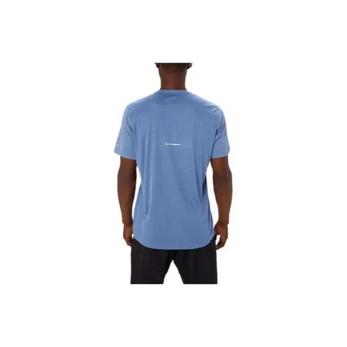 Lite-Show Kurzarm-Logo-T-Shirt „Sky Blue“