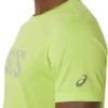 Logo Heather Dry T-Shirt „Lime Zest“