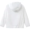 Logo-Jacke „White Blue“