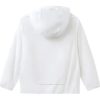 Logo-Jacke „White Blue“
