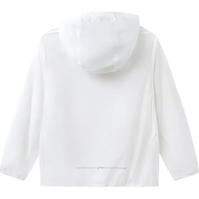 Logo-Jacke „White Blue“