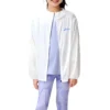 Logo-Jacke „White Blue“