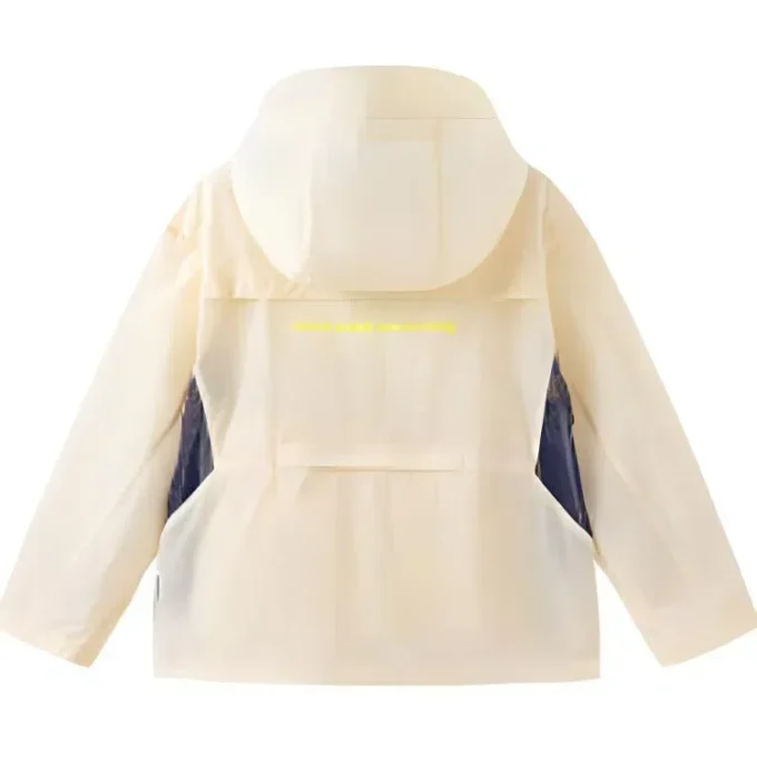 Logo Jacket „Beige Black Yellow“