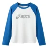 Logo-Langarm-T-Shirt „White“
