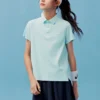 Logo-Poloshirt „Blau“