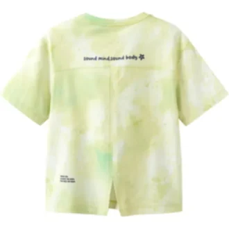 Logo-T-Shirt „Green Yellow White“