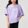 Logo-T-Shirt „Purple“