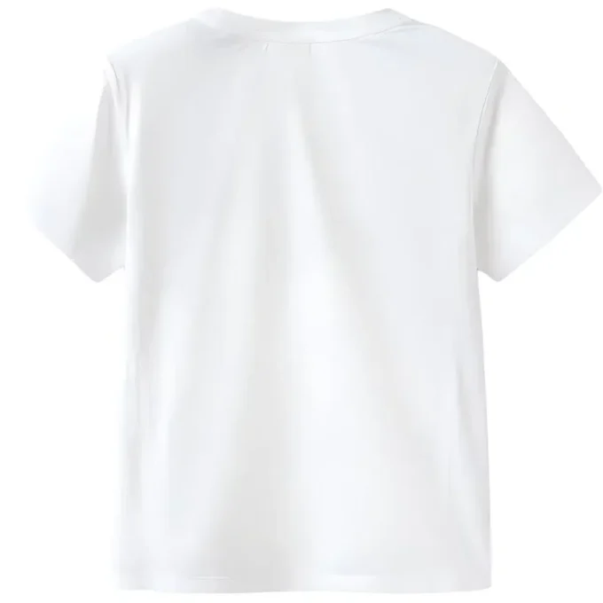 Logo-T-Shirt „Weiß“