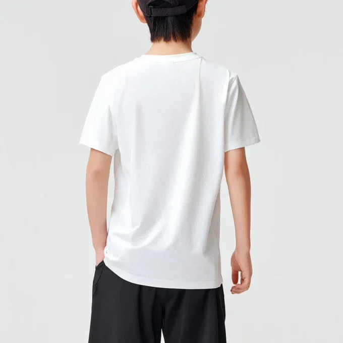 Logo-T-Shirt „Weiß“