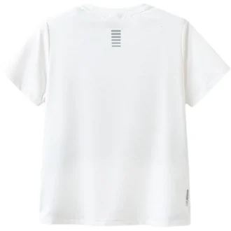 Logo-T-Shirt „White Blue“