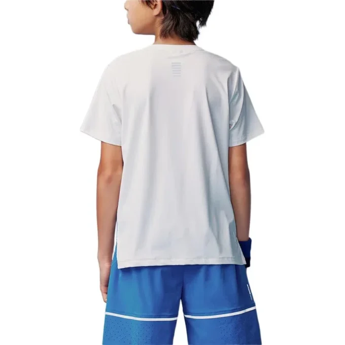 Logo-T-Shirt „White Blue“