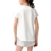 Logo-T-Shirt „White Pink“