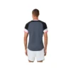 Match Kurzarm-T-Shirt „Grey White Black“