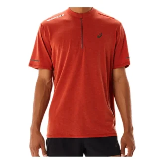 Metarun 1/2 Zip SS Oberteil „Spice Latte“